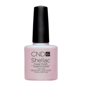 Shellac Power Polish 0.25oz Grapefruit Sparkle